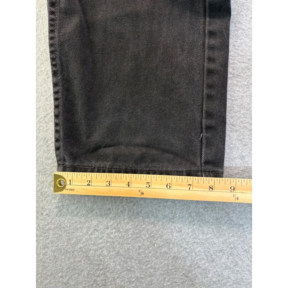 Levis 505 Regular Fit Black Denim Jeans‎ Mens 38x34 00505-0260 Straight Leg